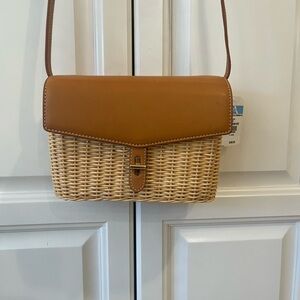 J. McLaughlin Rivington Rattan Handbag